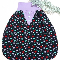 Pucksack, Schlafsack, Strampelsack - Herzen