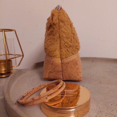 Taschenorganizer aus KORK, NATUR fair vegan handmade