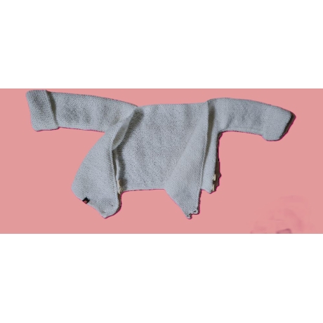 Wickeljacke Alp Baby Weiß in Größe 62/68