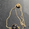 Armband mit Blüten 18k vergoldet/ Edelstahl/Sterling Silber 