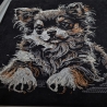 Neu Stickdatei Chihuahua Welpe Langhaar Cesar