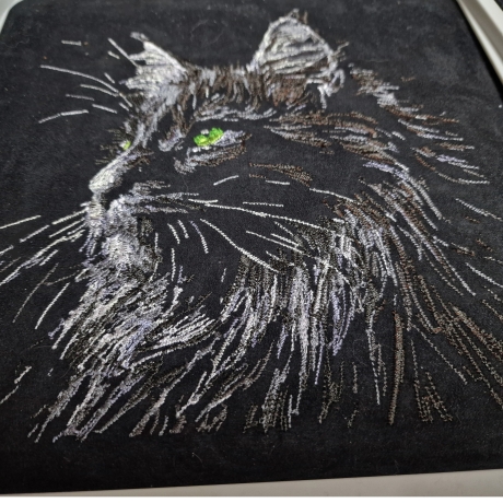 NEU Stickdatei Katze Gretel Lunachild
