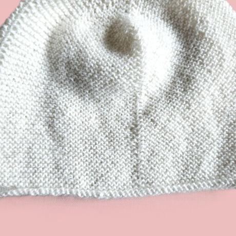 Baby Alpaka Mütze bis 46 cm 6-12 Monate