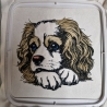 NEU Stickdatei Applikation King Charles Spaniel Lotte