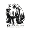 Stickdatei Amerikanischer Bluthund Cora Hund 