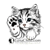 NEU Stickdatei Katze Kätzchen getigert Heidi