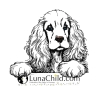 NEU Stickdatei Cocker Spaniel Merle Hund spähend