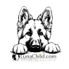 NEU Stickdatei deutscher Schäferhund Helli Hund