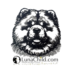 Stickdatei Chow Chow Samira Hund Stickdatei Chow Chow Samira Hund
