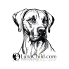 Stickdatei Rhodesian Ridgeback Dano Hund realistisch