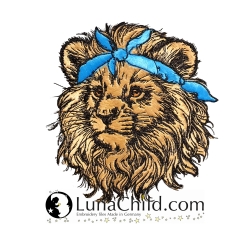 Stickdatei Applikation  Löwe Baby Claudio Lunachild Stickdatei Applikation  Löwe Baby Claudio Lunachild