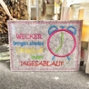 4x Stickdatei Wecker Mugrug Untersetzer und Solo ab 10x10cm