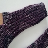Yoga-Socken Gr. 36/37-handgestrickt-farbverlaufsgarn-lila,schwarz