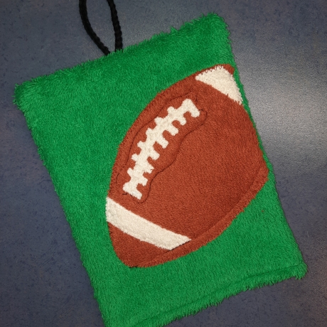 Football Waschhandschuh für Erwachsene