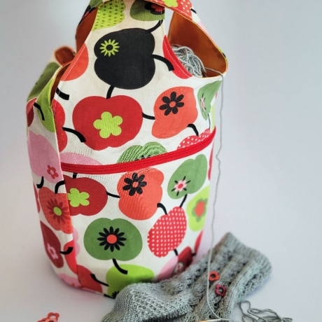 Stricktasche Projektcaddy