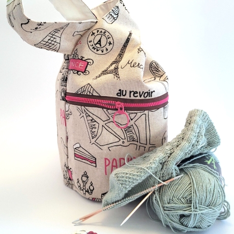 Stricktasche Projektcaddy