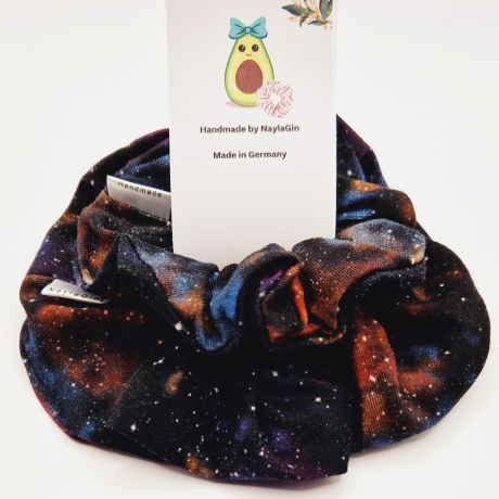 Handmade Haargummi (2Stück) Galaxy Girl / Galaxy Girl XL