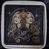 Neu Stickdatei Sternzeichen Zwilling LunaChild Zodiak