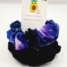 Handmade Haargummi (2Stück) Purple Galaxy/ Pearl