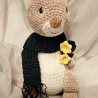 Hase, Unikat ca. 28/34 cm hoch, Amigurumi 