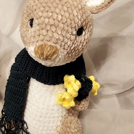 Hase, Unikat ca. 28/34 cm hoch, Amigurumi 