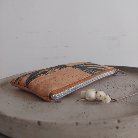 Tasche aus KORK, Handytasche, NATUR fair vegan handmade