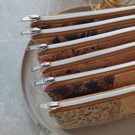 Tasche aus KORK, Handytasche, NATUR fair vegan handmade
