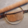 Mittlere Bauchtasche aus KORK, NATUR fair vegan handmade