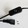 Lampe Deko Holzsockel Vintage LED