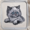 NEU Stickdatei Applikation KatzeCilly Kitten Kätzchen
