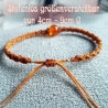 2x Makramee Freundschaftsarmbänder • Boho Glücksbringer Geschenk