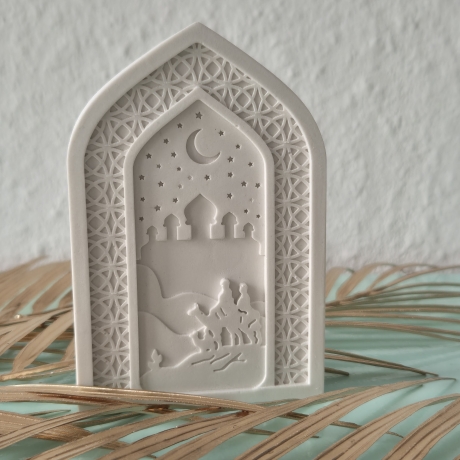 Orientalische Dekoration - Beduinen Motiv