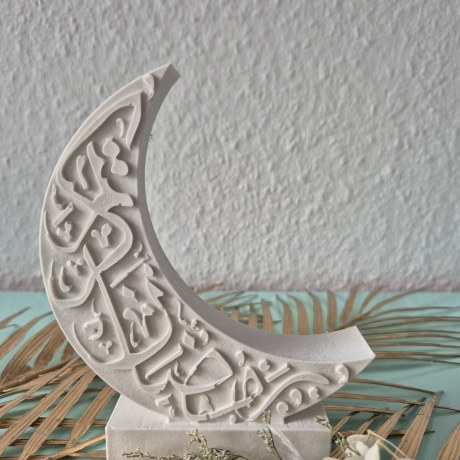 Orientalische Dekoration - Halbmond Motiv