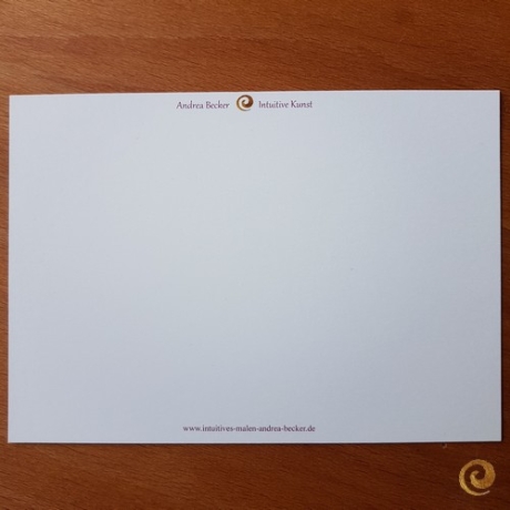 Postkarte Immer brennt eine Kerze für Dich