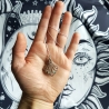Makramee Kette • Jugendstil Schmuck • Boho Edelstein Kette