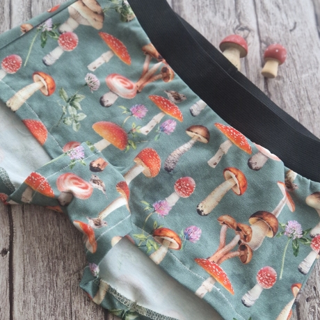 Damenpanty, Pilze, Wald,  Unterhose, superbequem