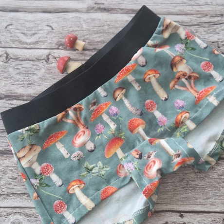Damenpanty, Pilze, Wald,  Unterhose, superbequem