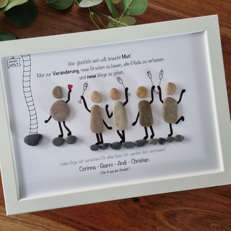 Abschiedsgeschenk Kollegin Kollege, Geschenk Abschied Neuanfang