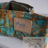 Windhund Martingal mit Tracker Halterung