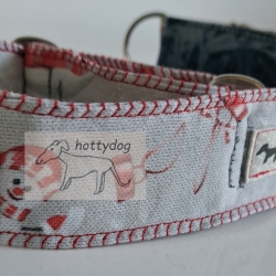 Whippet Martingal mit Tracker Halterung