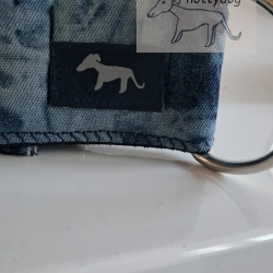 Windhund Martingal mit Tracker Halterung