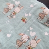Damenpanty, Hasenpaar, Ostern, mint Unterhose, superbequem