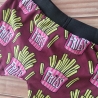 Damen, Mädchen Panty, Pommes, Fries, superbequem, handmade