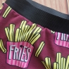 Damen, Mädchen Panty, Pommes, Fries, superbequem, handmade
