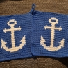 Topflappen - Anker