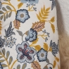 Herzkissen Brustherzkissen Lagerungskissen Blumen blau gelb W1571