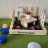 Frühlingsset aus Holzelementen