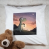 Sublimiertes weiches Kissen Dino mit Nachtlicht