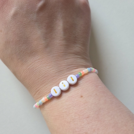 Armband Engelszahlen / Perlenarmband / Glücksarmband