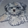 NEU Stickdatei Applikation Shih Tzu Lesley